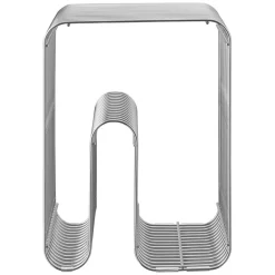 Curva Stool, Silver