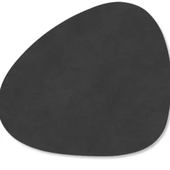 Curve Glass Coaster Nupo 11x13 cm, Light Grey