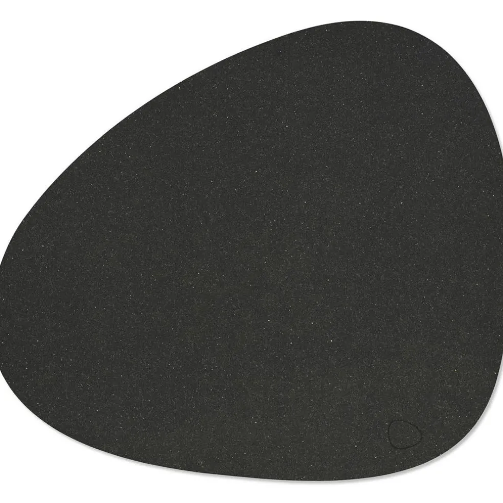 Curve L Placemat Core 37x44 cm, Flecked Anthracite