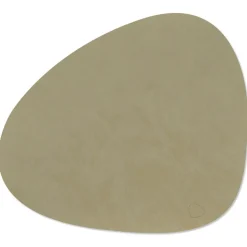 Curve L Reversible Table Mat 37x44 cm, Petrol/Midnight Blue