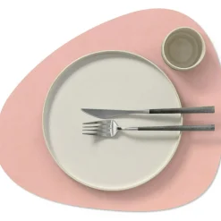 Curve L Reversible Table Mat 37x44 cm, Petrol/Midnight Blue