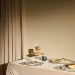 Curve L Table Mat Nupo 37x44 cm, Caviar