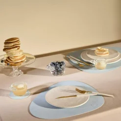 Curve M Table Mat Nupo 31x35 cm, Khaki