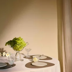 Curve S Table Mat Nupo 24x28 cm, Old Rose