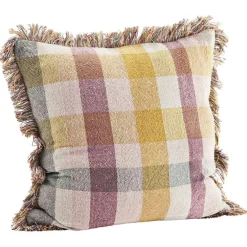 Cushion Cover Recycled Cotton 60x60 cm, Pink