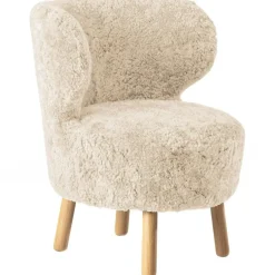 Cute Armchair Sheepskin, Grey