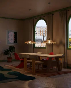 Daisy Pendant Birch 60 cm