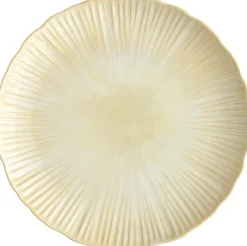 Daisy Plate Cream, 29 cm