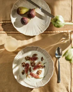 Daisy Plate 4-pack Cream, 29 cm