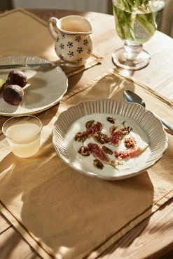 Daisy Plate 4-pack Cream, 29 cm