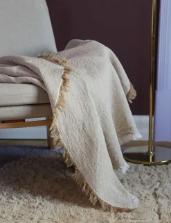 Daisy Throw 130x180 cm, Brown