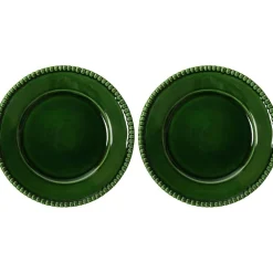 DARIA Dinner Plate 28 cm 2-pack, Moss