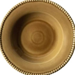 Daria Pasta Plate, Cotton White