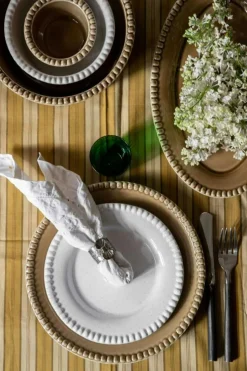 DARIA Plate 22 cm 2-pack, Cotton White