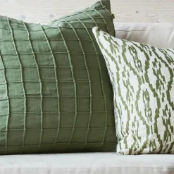 Deccan Cushion Cover 50x50 cm, Cactus Green