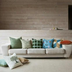 Deccan Cushion Cover 50x50 cm, Cactus Green