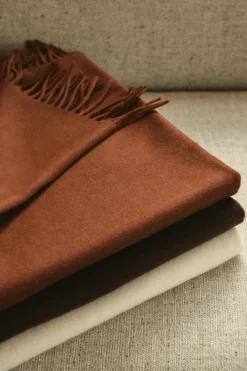 Desert Throw 130x180 cm, Rust