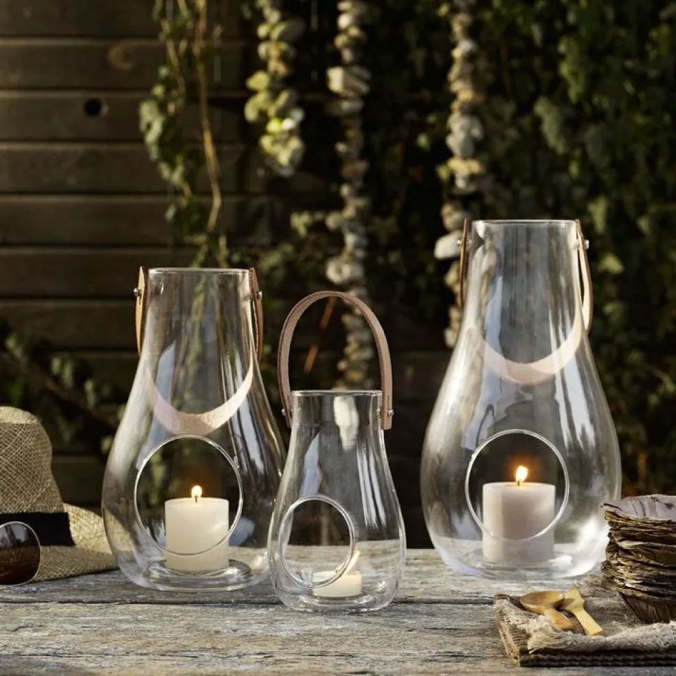 Design With Light Lantern 24.8 cm, Clear