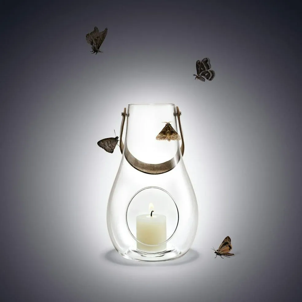Design With Light Lantern 24.8 cm, Clear