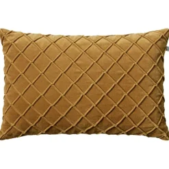 Deva Cushion Cover Masala Yellow, 40x60 cm