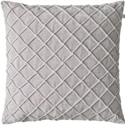 Deva Cushion Cover Silver Grey, 50x50 cm
