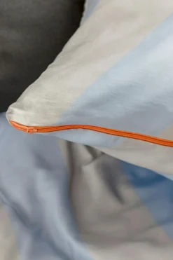 Diagonal Bed Set 140x220 + 60x63 cm, Sand / Brick