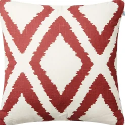 Diamond Cushion 50x50 cm, Heaven Blue / Off White