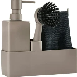 Dish Set 3 Pieces, Taupe