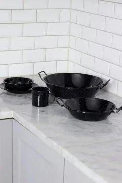 Doris Plate Enamel Ø20 cm, Green