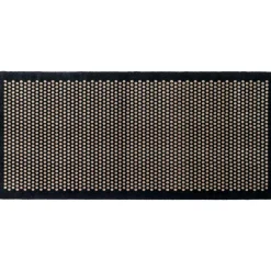 Dot Door Mat, Black / Beige, 90x60 cm