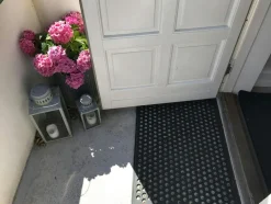 Dot Doormat 60x90 cm, Black