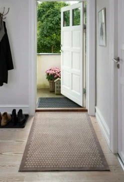 Dot Doormat 67x200cm, Sand