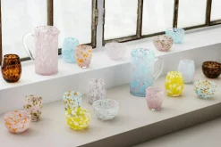 Dots Bowl Ø11 cm, Mint, Soft Rose