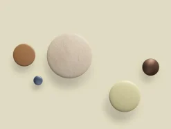 Dots Hook Metal Ø5 cm, Light Green