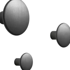 Dots Hook Metal Ø2,7 cm, Taupe