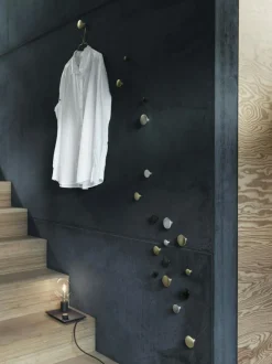 Dots Hook Metal Ø2,7 cm, Taupe