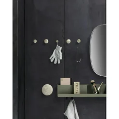 Dots Hook Metal Ø2,7 cm, Taupe