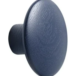 Dots Hook Wood Ø9 cm, Oak