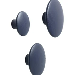 Dots Hook Wood Ø9 cm, Oak