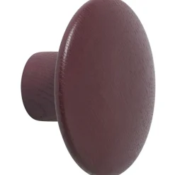 Dots Hook Wood Ø9 cm, Oak