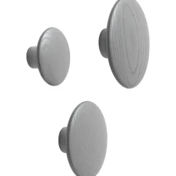 Dots Hook Wood Ø6,5 cm, Oak