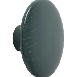 Dots Hook Wood Ø13 cm, Off-white