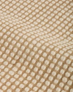 Dotted Wool Rug Natural, 75x150 cm