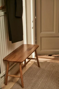 Dotted Wool Rug Natural, 75x150 cm