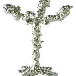 Drip Candle Holder 4 Arms, Gold