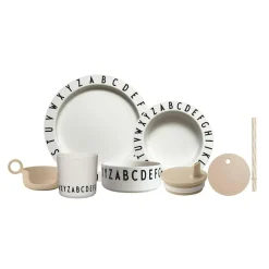Eat & Learn Gift Set, Beige