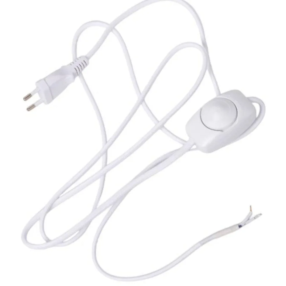 Edgeform Cord Set With Dimmer For Wall Lamp, Black