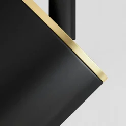 Edgespot Double 65 Spotlight, White / Brass