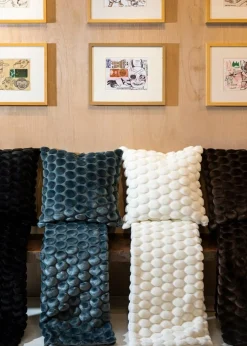 Egg Cushion Cover 50x50 cm, Dusty Pink