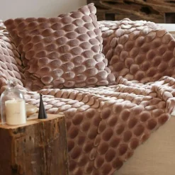 Egg Cushion Cover 50x50 cm, Dusty Pink